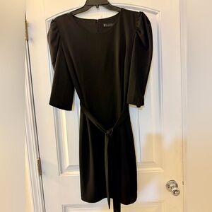 New York & Company Belted Black Dress. Size XL
